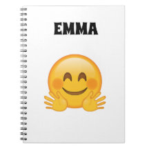 Emma- Caderno Personalizado de Emoji