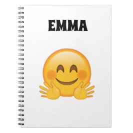 Espiral Emma- Caderno Personalizado de Emoji 