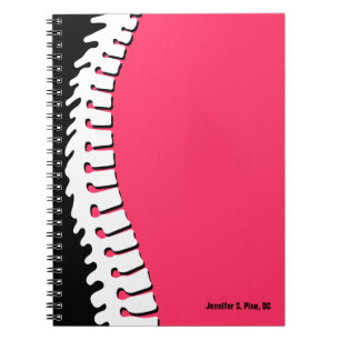 Espiral Espinha lateral caderno personalizado