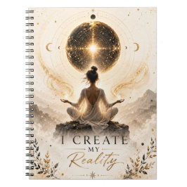 Espiral Eu Crio Minha Realidade – Caderno Inspirador