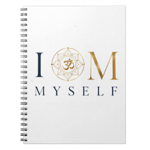 Espiral Eu OM Eu Mesmo   Caderno de Meditação & Mindfulnes
