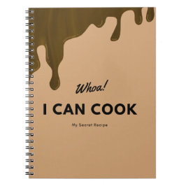 Espiral Eu posso cozinhar, um caderno de receitas