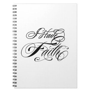 Espiral Eu tenho o caderno da fé