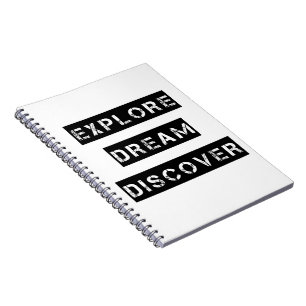 Espiral Explore o sonho descobrem o caderno