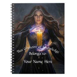 Espiral Feiticeira do Caderno Arcano Notebook (1)