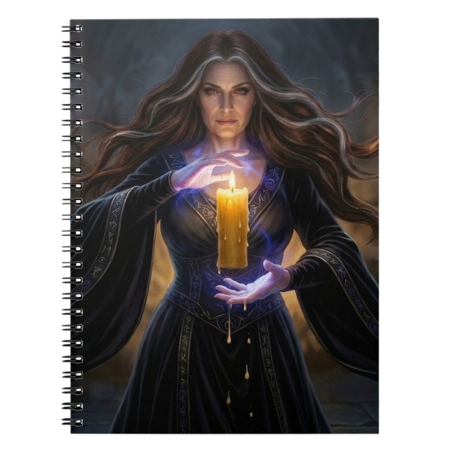 Espiral Feiticeira do Caderno da Vela Arcana (2) (Frente)