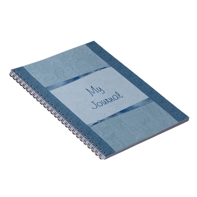 Espiral Fitas azuis e caderno do Diário das pérolas (Lado Direito)