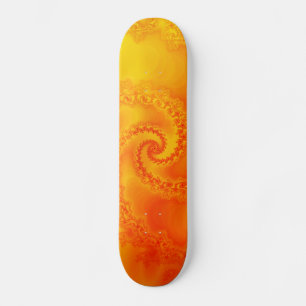 Espiral Fractal de Fogo: Skateboard