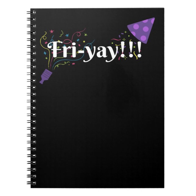 Espiral Fri-yay! Caderno de sexta-feira (Frente)