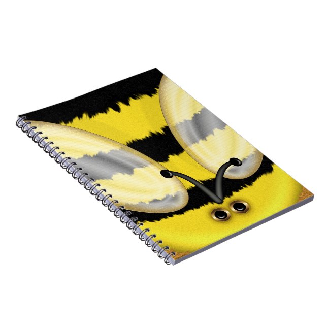 Espiral Grande Bumble o caderno da abelha (Lado Direito)