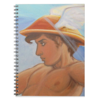 Espiral Hermes e o Zephyr - caderno de Hermes