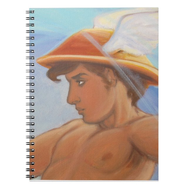 Espiral Hermes e o Zephyr - caderno de Hermes (Frente)