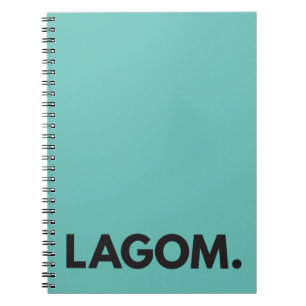 Espiral LAGOM. Caderno
