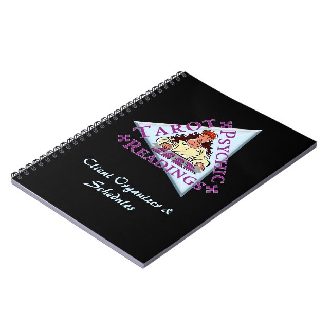 Espiral Leitura de Tarot - caderno (Left Side)