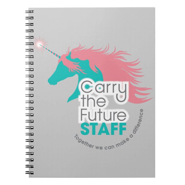 Espiral Leve o caderno futuro dos funcionarios (Frente)