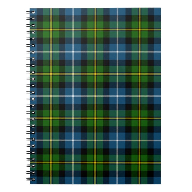 Espiral MacNeil do caderno do Tartan de Barra (Frente)