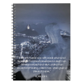 Espiral "Maneira mestra com o caderno das palavras"
