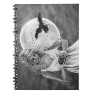 Espiral Mantenha-o caderno seguro