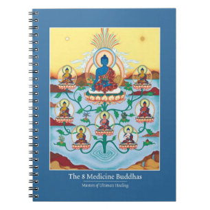 Espiral Medicina Buddha do CADERNO 8