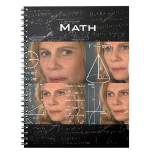 Espiral Meme da matemática do caderno