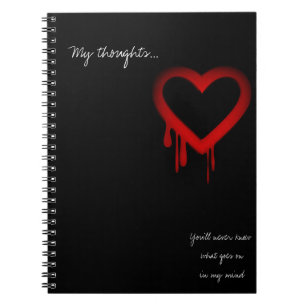 Espiral Meu caderno dos pensamentos