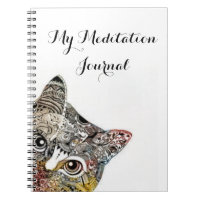Meu Diário da meditação - caderno do design do