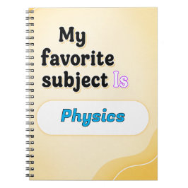 Espiral Minha Disciplina Favorita É [Disciplina] - caderno