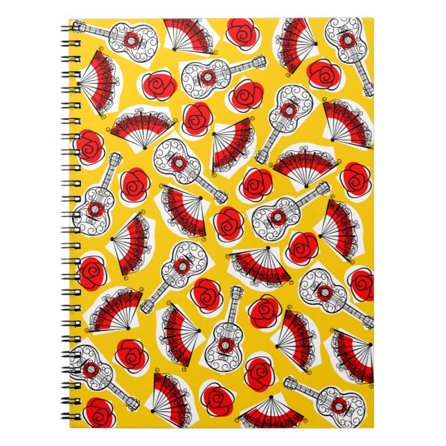 Espiral Multi caderno das lembranças espanholas (Frente)