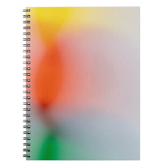 Espiral Murugi Stationery Co. Caderno Tons Arco-Íris  (Frente)