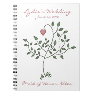 Espiral O amor é profundamente caderno enraizado da