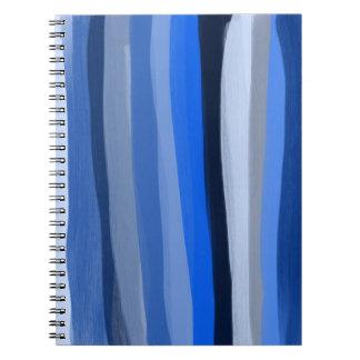 Espiral O azul protege o caderno