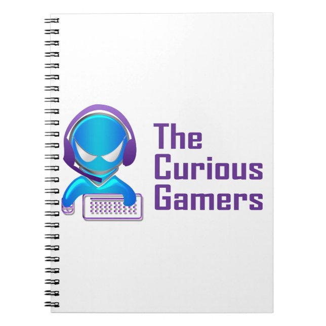 Espiral O caderno curioso dos Gamers (Frente)