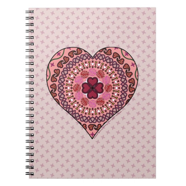 Espiral O Caderno das Camadas do Coração (Frente)