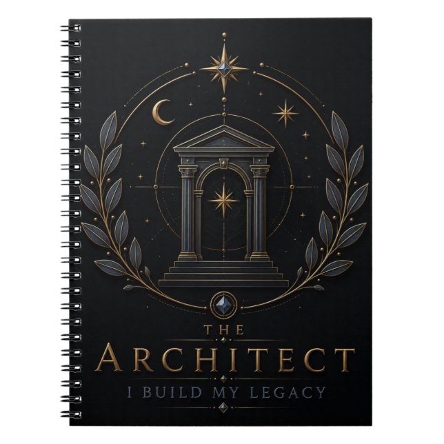 Espiral O Caderno de Auto-Descoberta do Arquiteto (Frente)