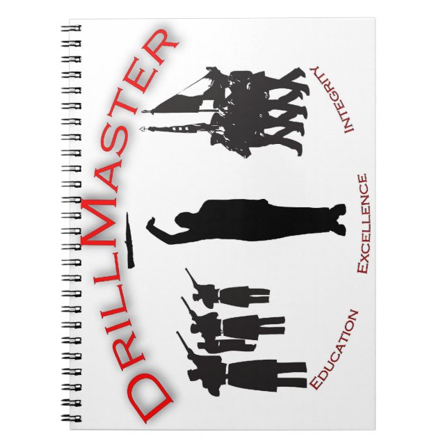 Espiral O caderno do DrillMaster (Frente)
