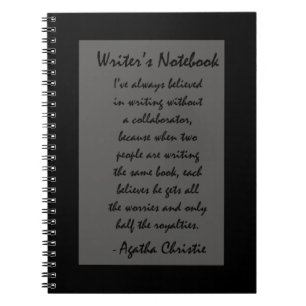Espiral O caderno do escritor - Agatha Christie