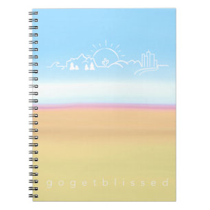 Espiral O caderno Utá do viajante inspirado