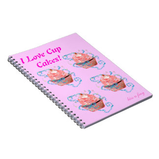 Espiral O copo endurece o caderno - personalize