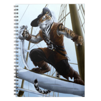 Espiral O n do Puss carreg o caderno