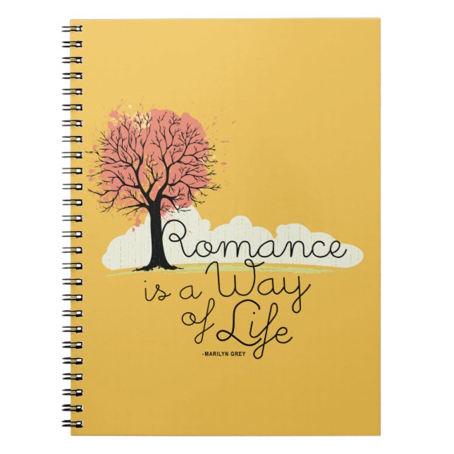 Espiral O romance é um caderno do modo de vida (Frente)