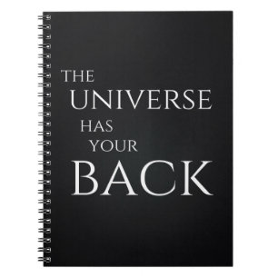 Espiral O universo tem seu caderno traseiro