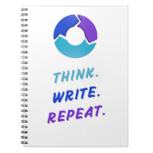 Pense. Escreva. Repita. Caderno