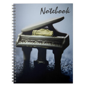 Espiral Pequeno caderno de piano