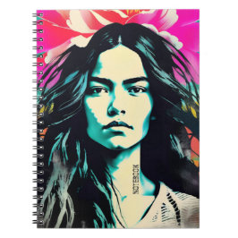 Espiral PERSONALIZAR: Retrato de Linoprint | Caderno