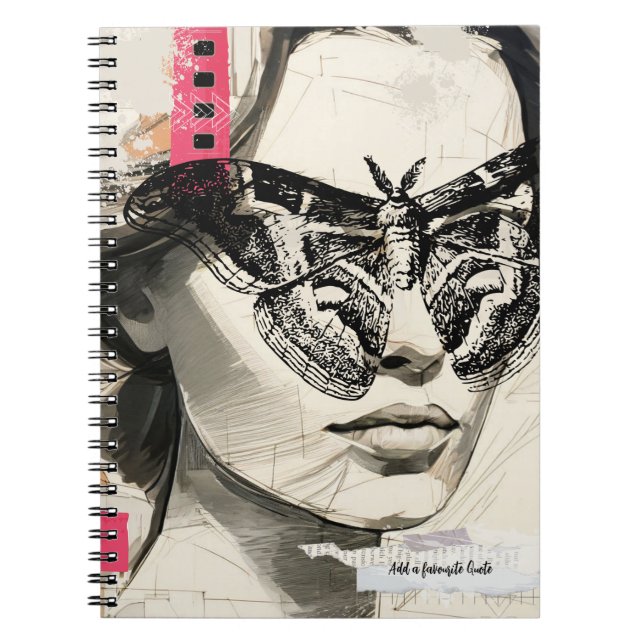 Espiral PERSONALIZE Um Caderno Diferente Diário (Frente)