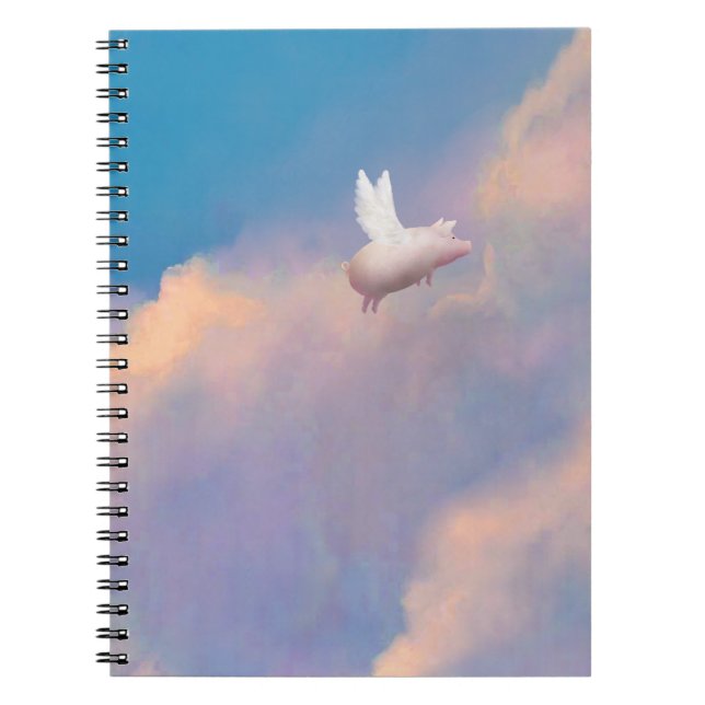 Espiral porco no caderno do céu (Frente)