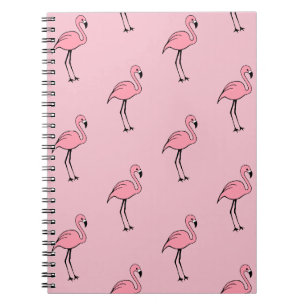 Espiral Presente de Caderno de Escritório Escolar Flamingo