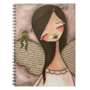 Espiral Pulo da fé (Brunette) - caderno