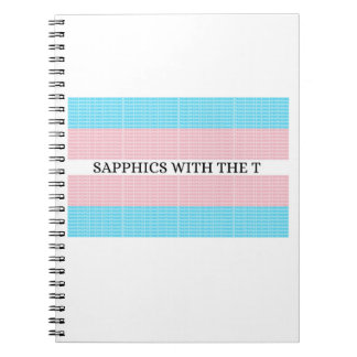 Espiral Sáficas com o Caderno T 4.0