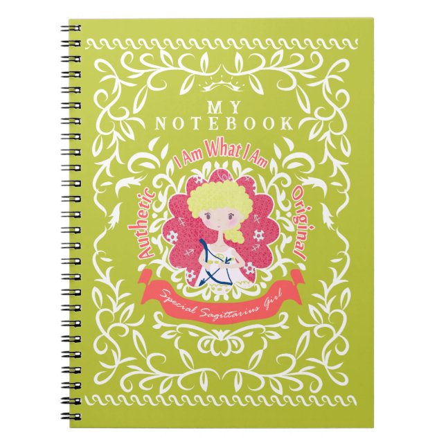 Espiral Sagitário. Caderno (Frente)